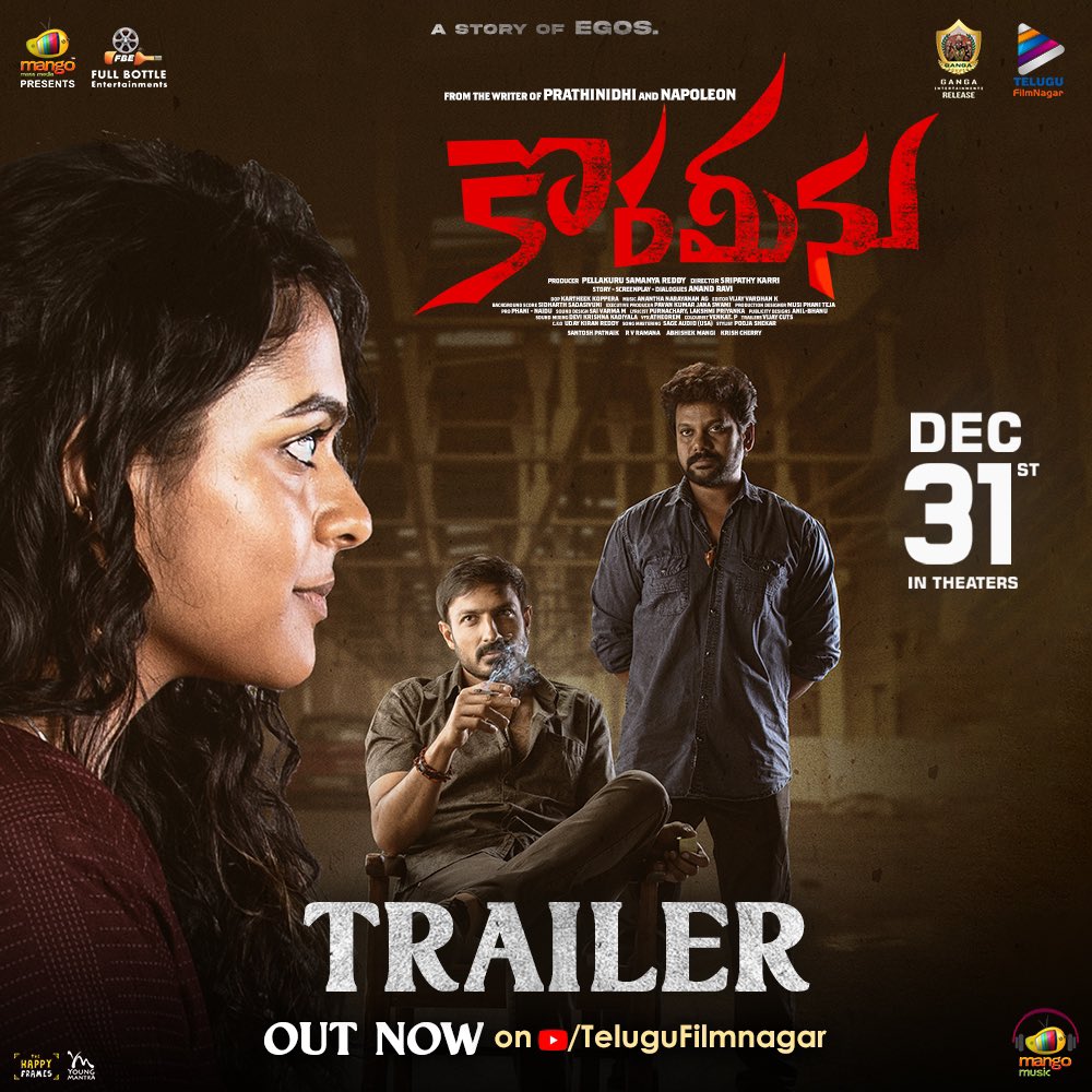 Happy to launch the trailer of my friend <a href="/Anandravi2324/">Anand Ravi</a> ‘s new film #Korameenu . Loved his concept in #Prathinidhi . This one looks promising too :) 

🔗 youtu.be/4eR5Xi3tv1c  

<a href="/kishori_dhatrak/">Kishori D</a> <a href="/harishuthaman/">Harish Uthaman</a> <a href="/ShatruActor/">Iam_ shatru</a> @rajaraveendar @jabardasthE #InduKusuma <a href="/KarriSripathy/">sripathy karri</a>
