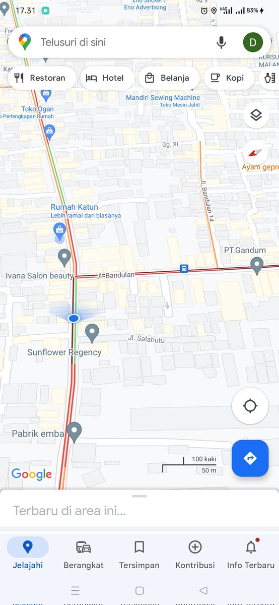 amartaa304's tweet photo. @cityguide911fm pertigaan jln raya bandulan macet... https://t.co/X9yXQOGtyo