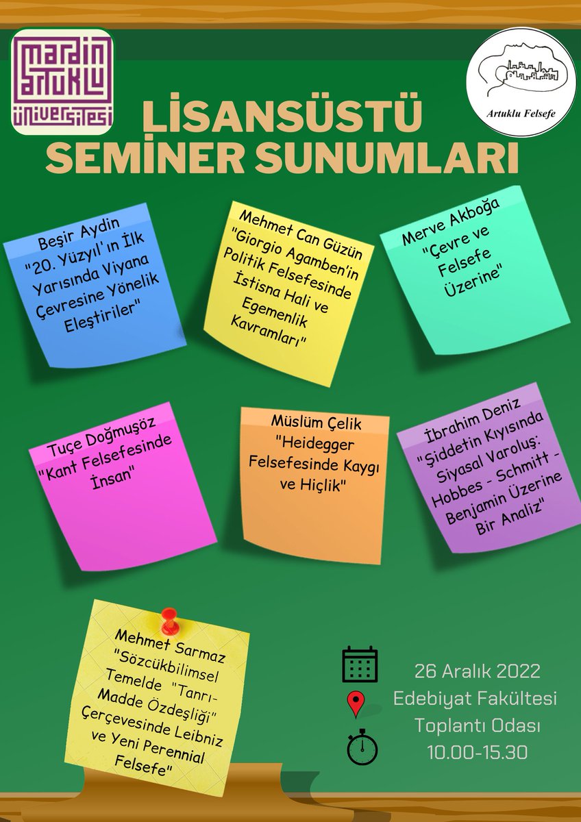 Artuklu Felsefe tweet media