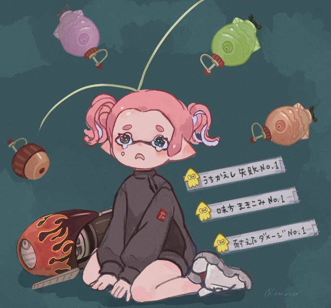 トーピード撃ち返すのムズイ!#splatoon3fanart #splatoon3 