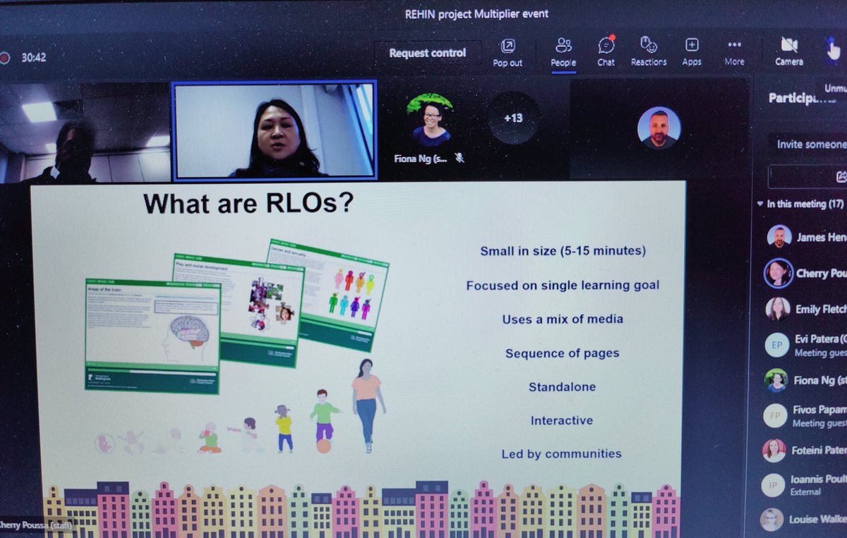 <a href="/cherrypoussa/">Cherry Poussa</a> shares the process of developing reusable learning objects #RLOs which feature in the massive open online course #MOOC for <a href="/EuRehin/">ReHin EU Project</a> project. How do we engage users? <a href="/UPV/">Universitat Politècnica de València</a> <a href="/karolinskainst/">Karolinska Institutet</a> @MedicalPhysicsA <a href="/vtraver/">Vicente Traver</a> <a href="/Klas233/">Klas Karlgren</a> <a href="/bamidis/">Panos Bamidis</a> <a href="/UoN_SHS/">UoN Health Sciences</a> <a href="/EUErasmusPlus/">Erasmus+</a> <a href="/staconst/">Stathis Konstantinidis</a>