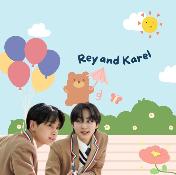 babywonieee's tweet image. rey and karel universe: