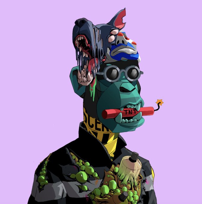 velmacrypto1's tweet photo. First NFT purchase, Primates! 
@Primatesnft

#NFT #cryptocurrency #MagicEden #JNGL #Primates #artwork #digitalart #Solana #Solananft https://t.co/QQBX2TJoNj