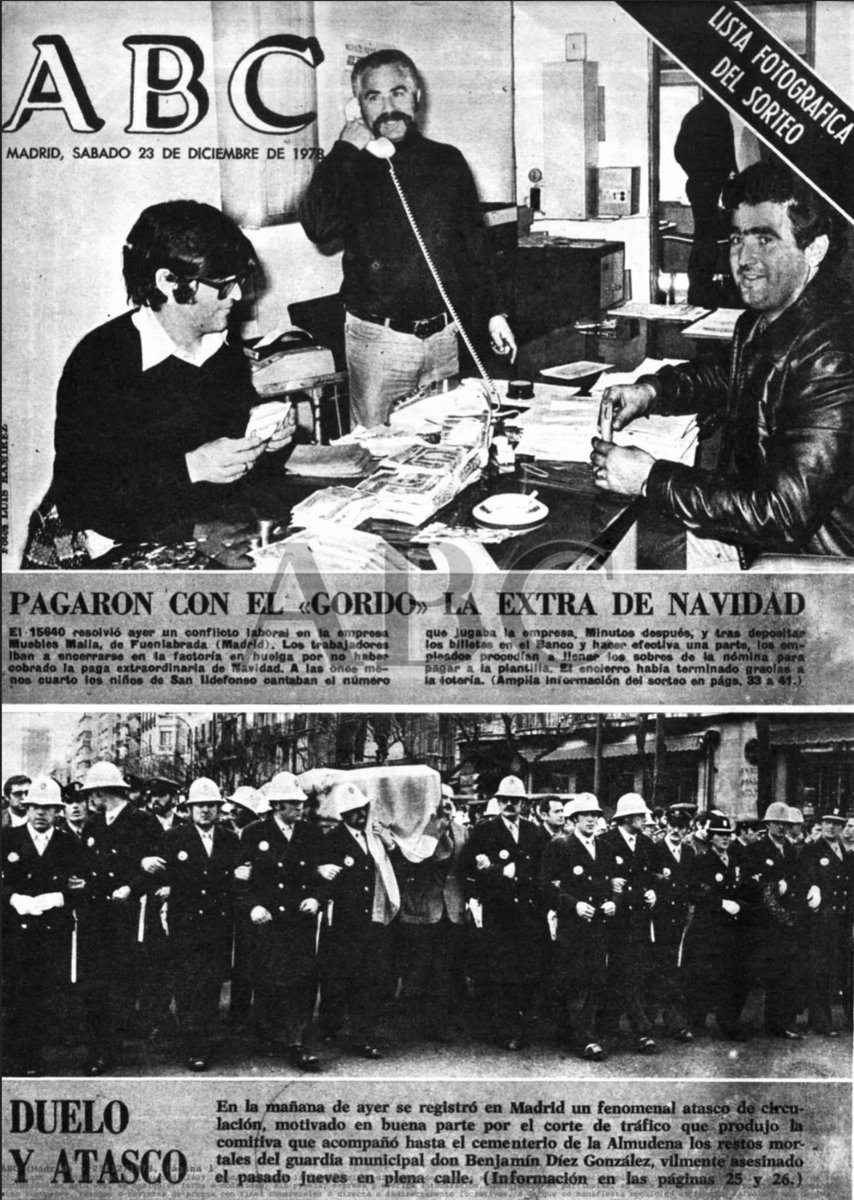 ConsuorF's tweet photo. 1. Solo fue juzgado por este crimen la GRAPO Dolores López Guillén, los otros dos autores no pudieron ser juzgados porque habían fallecido. Le acusaron de delito de robo con homicidio, al ser menor le impusieron una pena de 9 años. https://t.co/VakmU4WTTB