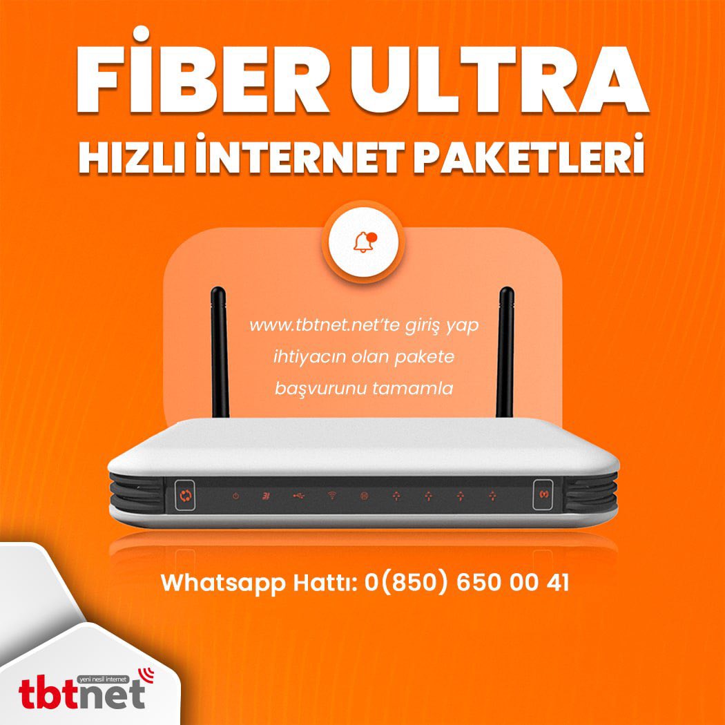 Fiber ultra internet paketleri ile #tbtnet’i doyasıya kullan!🔥

Tbtnet’li olmak için hemen tbtnet.net’e giriş yap, ihtiyacına uygun paketi seç, aboneliğini başlat🚀

#tbtnet #kocaeli #izmit #fiberinternet #internet #evinterneti #adsl #fiber
