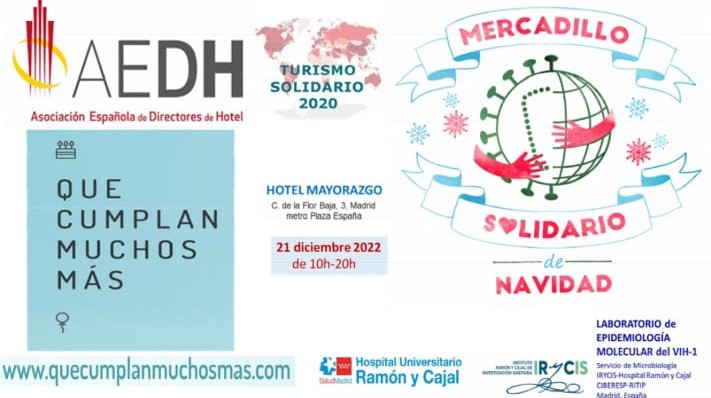 Directores de Hotel #TurismoSomosTodos #50AEDH (@comunidad_aedh) on Twitter photo 😀Hoy tenemos rastrillo solidario en <a href="/HotelMayorazgo/">Grupotel Mayorazgo</a>. 👏👏👏
Ven a vernos y colabora con una buena causa esta Navidad.🎄 Toda la recaudación será para la investigación del VIH infantil.
#AdelanteAEDH <a href="/EpiMolVIH1/">EpiMol HIV-1</a> @turismosolidar2 #Navidad2022 #NavidadSolidaria #AEDHSolidaria 😀Hoy tenemos rastrillo solidario en <a href="/HotelMayorazgo/">Grupotel Mayorazgo</a>. 👏👏👏
Ven a vernos y colabora con una buena causa esta Navidad.🎄 Toda la recaudación será para la investigación del VIH infantil.
#AdelanteAEDH <a href="/EpiMolVIH1/">EpiMol HIV-1</a> @turismosolidar2 #Navidad2022 #NavidadSolidaria #AEDHSolidaria