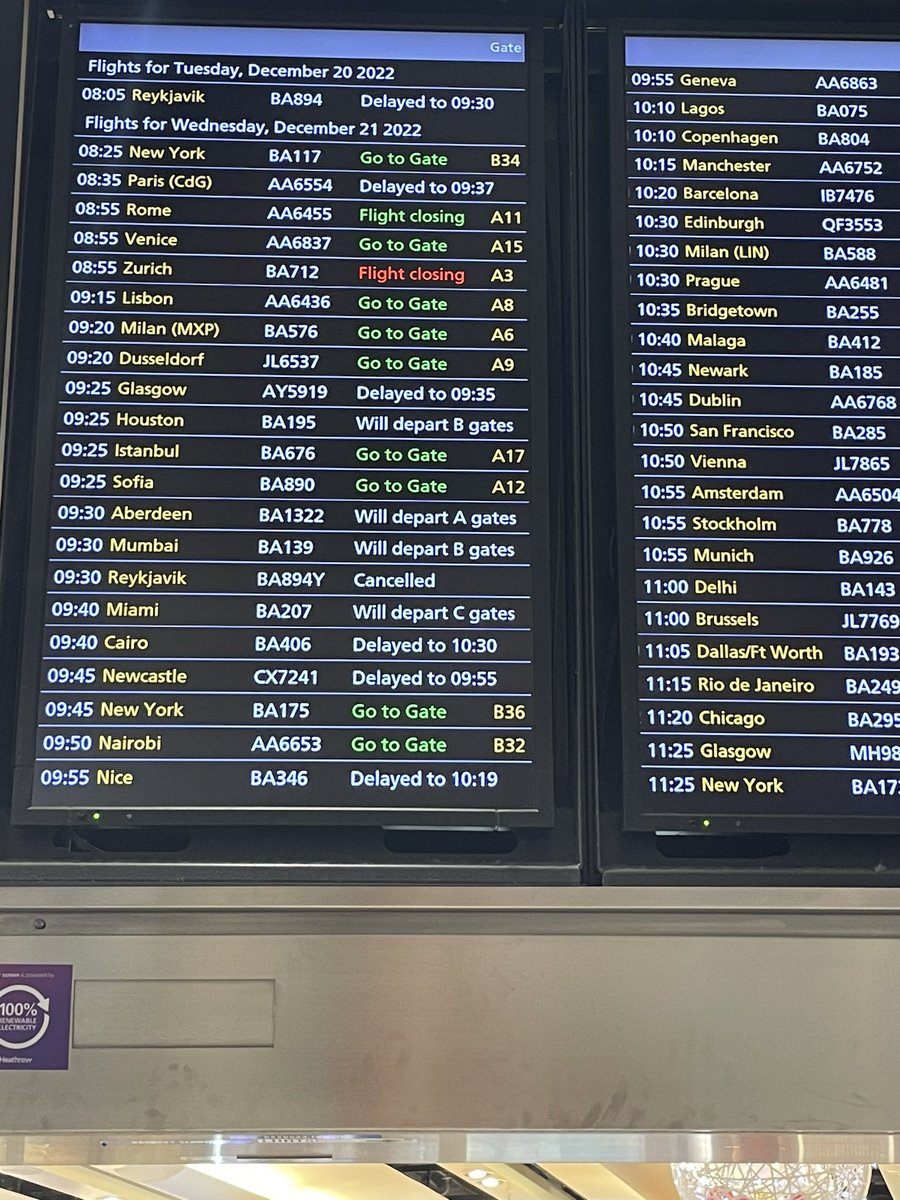 nickdohop's tweet photo. @British_Airways cancellations due to weather are understandable, but cancellations and interminable delays when there is no such weather for a service you cancelled yesterday, less so. It would also help if you had customer service staff in satellite terminals. Sun-standard. https://t.co/oYPw0Bu7Rr