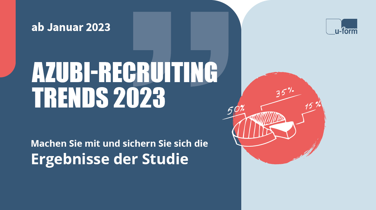 u_form_ts's tweet photo. Wir haben die Lösung für Ihre alle Ihre Probleme im 
Azubi-Recruiting!
Leider nicht...aber richtig gute Tipps &amp; Tools, wie Sie im Wettbewerb um die besten Azubis die Nase vorne haben! Unsere Ausbildungsstudie geht bald wieder los. #AzubiRecruitingTrends #AzubiRecruiting #Azubis https://t.co/ALWeHcqvEL