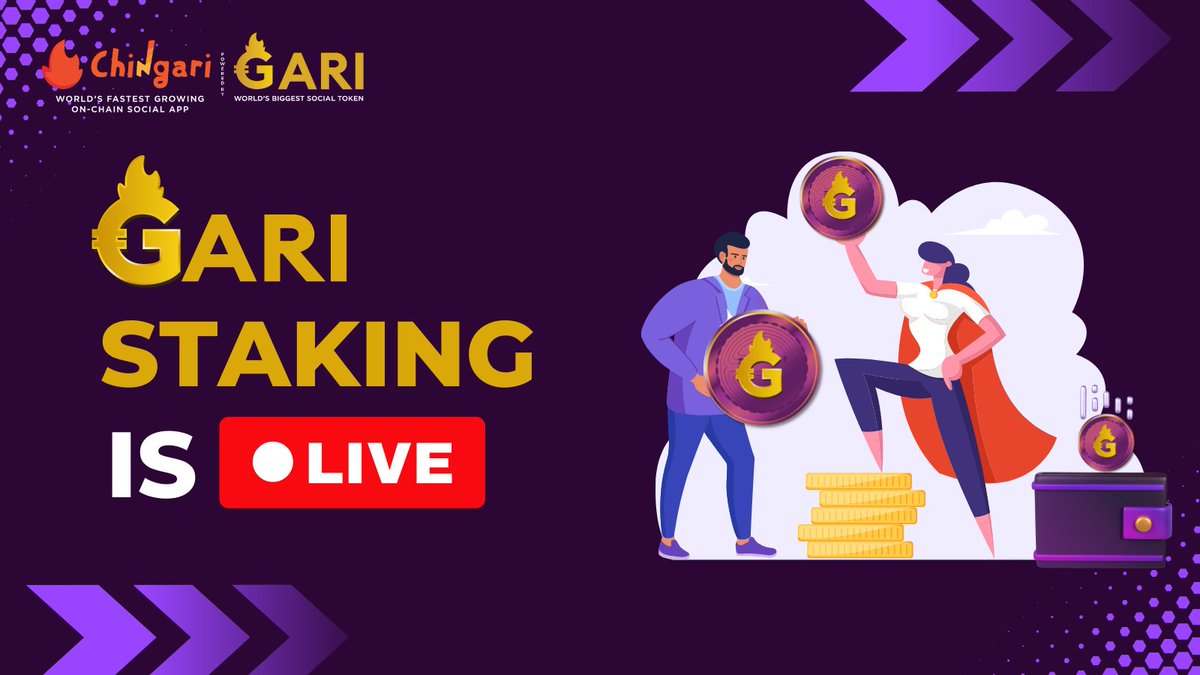 TheGariNetwork's tweet photo. 📢#GariStaking is LIVE on https://t.co/zmIwEtpFw5
🔥You can now stake your external wallet GARI holdings using @phantom wallet
🤑Earn 10% APY as staking rewards for your Staked GARI Tokens
For detailed process 👇
https://t.co/9wB6bt5E1a
#Solana #Staking #cryptocurrency #Web3 https://t.co/b6YyG2qkHf