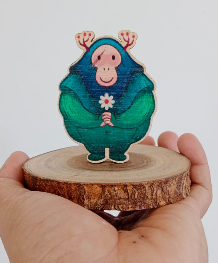 Gm gm everyone.

Look at this little green guy. He started from one illustration. Over time he tells me a lot about his story. And his world is becoming bigger and more real.