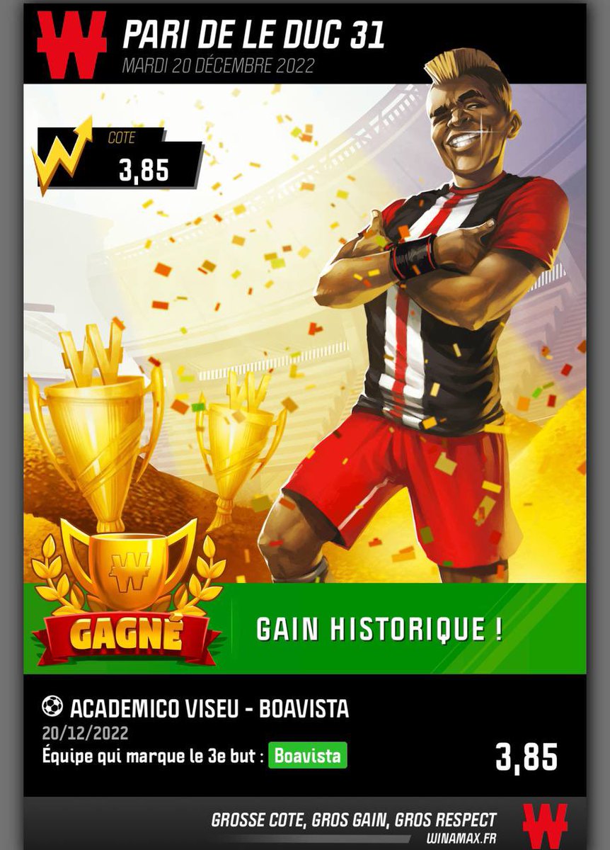 LeducPronos's tweet image. 🎉 JACKPOT !

✅ On valide encore de belles côtes hier 

😉 N’attends plus, rejoins le groupe et encaisses avec nous 
#TeamParieurs #TeamParieur