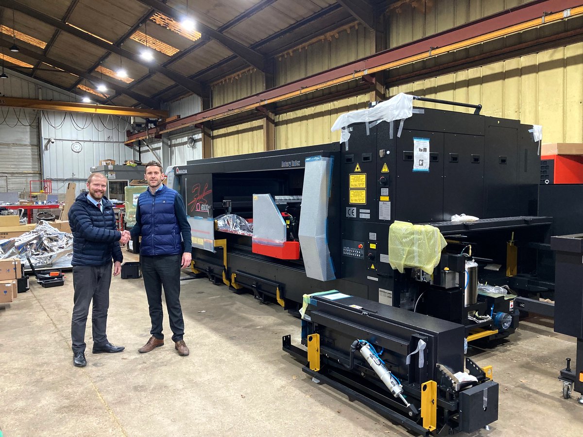 AMF Engineering Ltd, based in Hampshire, are a diverse fabrication company with competence in manufacturing high-quality metalwork for the residential, leisure and retails sectors. They have invested in a state-of-the-art Amada ENSIS-AJ 6kW Rotary Index laser. 
#amadauk #ukmfg