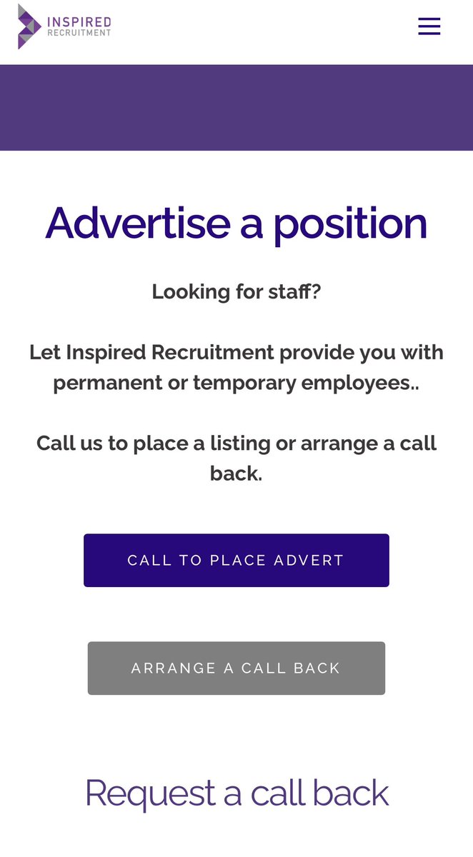 👉 Are you looking for qualified, dedicated and experienced employees?

👉 Temporary, Permanent or Contract positions?

✅ We have exactly who you need, contact our technical team here👇
  inspiredrecruitment.com/employers.html

Or ☎️ 0161 429 2828

#employers #work #staff #recruitment #job