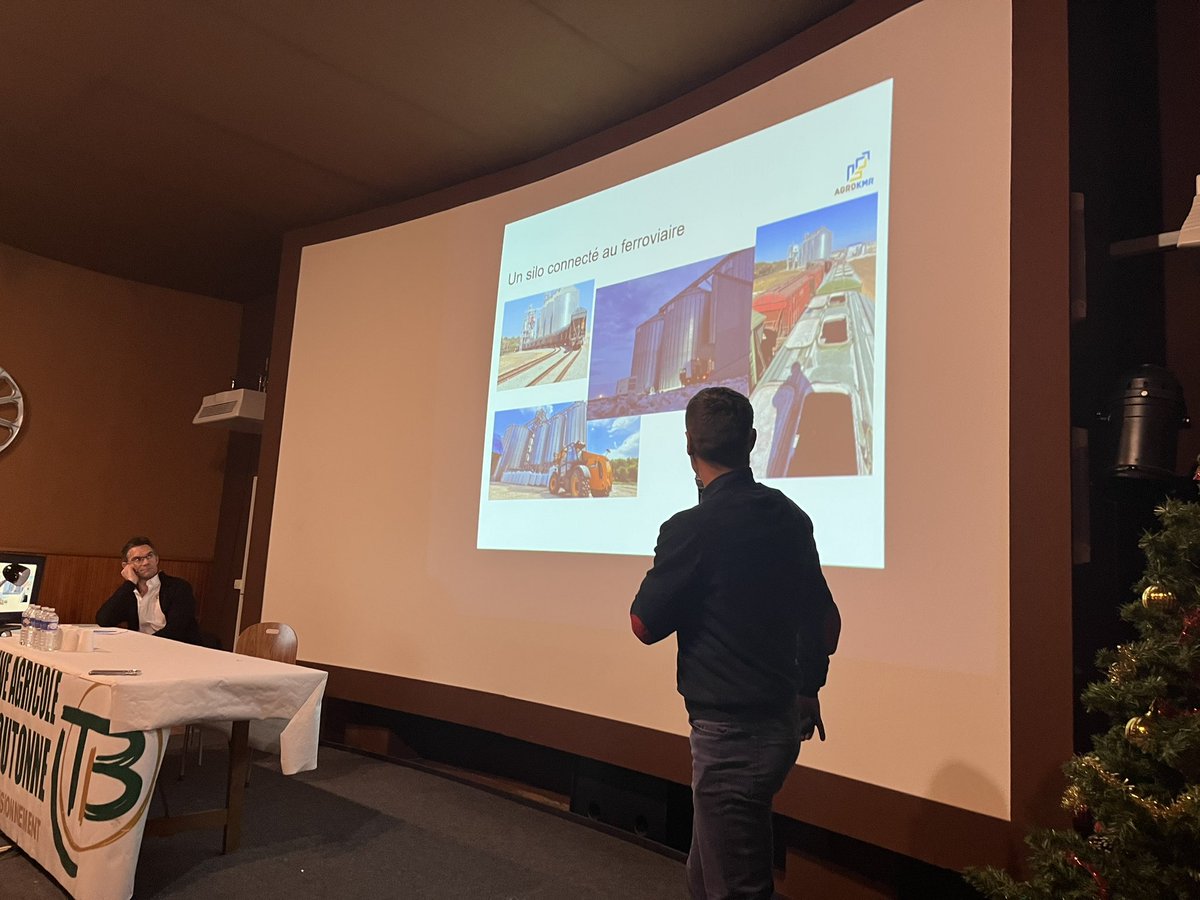 AG coop Tonnay Boutonne. Excellente intervention d’Olivier BOUILLET responsable trading chez <a href="/agro_kmr/">Agro KMR</a> : « piloter une exploitation agricole ukrainienne en temps de guerre »