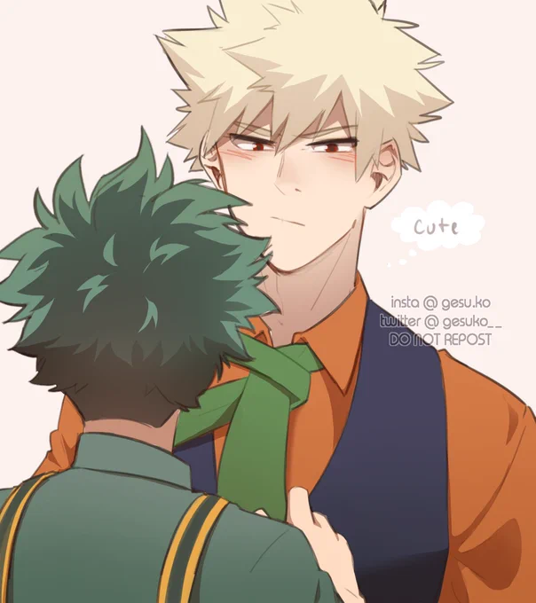 There's a reason Bakugo went with the bolo tie, but it was worth the view  