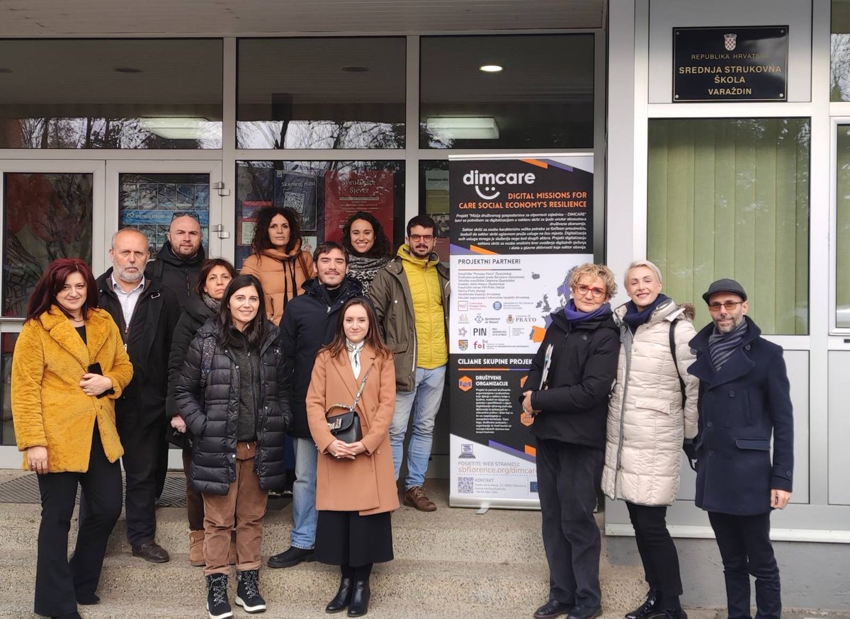 SBCBarcelona's tweet photo. La setmana passada vam poder visitar diferents inciatives socials a Varazdin (Croàcia), en el marc de la segona missió transnacional del projecte europeu #DIMCARE! https://t.co/LaX5TODTcM