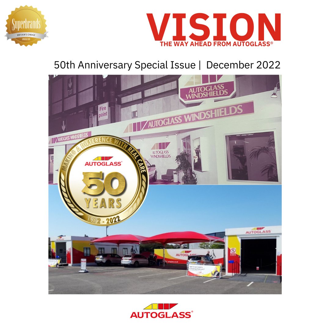 Congratulations to Autoglass® who have turned 50 this year! Check out the round up of the last 50 years, from TV adverts, technical innovations, and long-standing employees to important company updates and recent achievements.

joom.ag/x35d