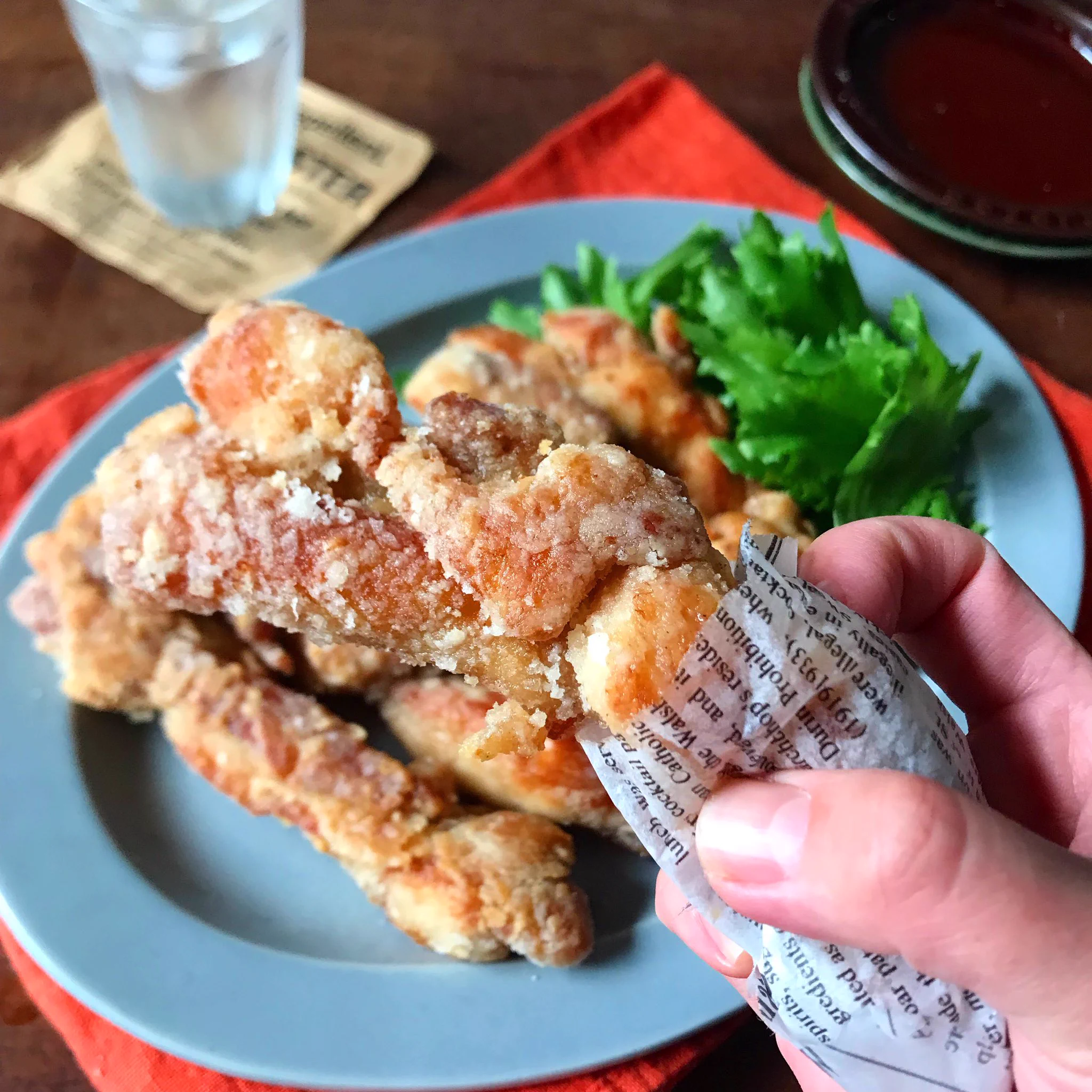 クリスマスにもピッタリ♪お家で作ったとは思えない『ザクザク旨味だし醤油チキン』