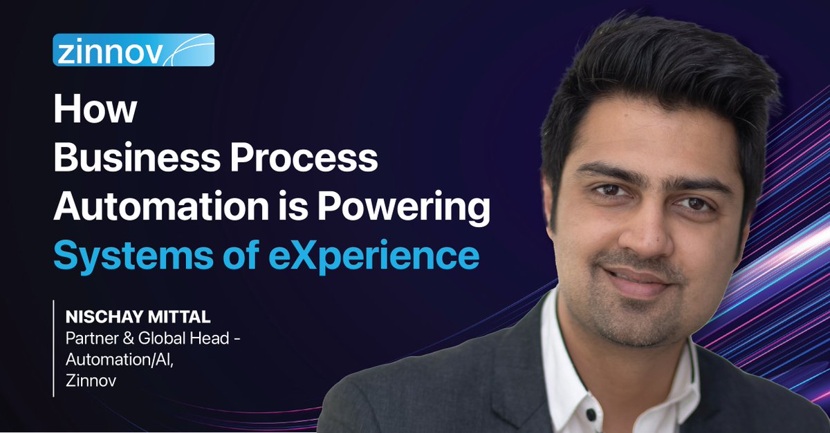 “The narrative around #Automation needs to move beyond the fear of job loss to focus on creating stakeholder value through #SOX.” - says <a href="/MittalNischay/">Nischay Mittal</a>, #Zinnov in this feature article on Automation.com

👉bit.ly/3Vfve5K