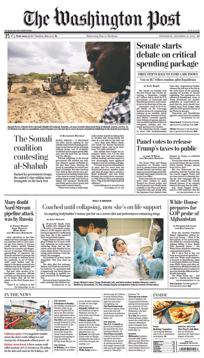 🇺🇸 Coached Until Collapsing, Now She's On Life Support ▫An aspiring bodybuilder's trainer put her on a severe diet and performance-enhancing drugs ▫@jennabelson ▫is.gd/TXgk7B 🇺🇸 #frontpagestoday #USA @washingtonpost