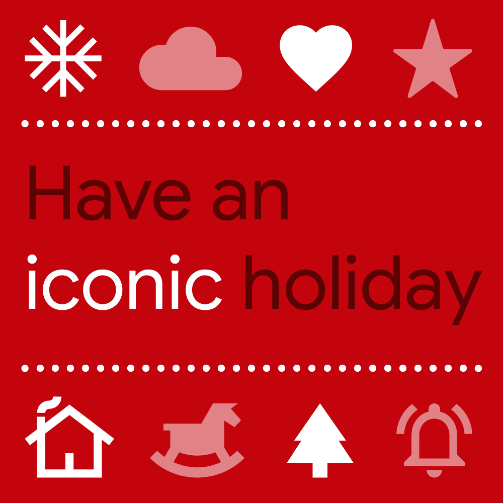 materialdesign's tweet photo. 🦌We hope this holiday is just as iconic as all of you.
#12DaysofMaterial https://t.co/xNNNKkqbhG