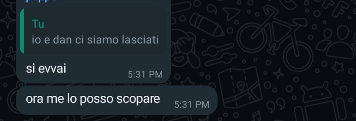 x:"dai non è vero che i maschi non sanno consolare"
i miei amici maschi:
