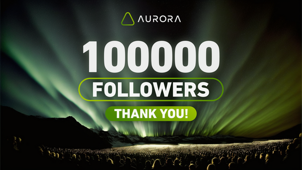 auroraisnear's tweet photo. 100K on @auroraisnear

Big #AuroraCommunity #Giveaway in honor of the upcoming 100K followers

⚡️ Follow @auroraisnear @AlexAuroraDev
⚡️ReTweet with #AuroraOneLove #ContributeToAurora
⚡️Tag 3 friends
⚡️ be ONLINE on Fri 2pm UTC 

🔗https://t.co/RKu318IWkj https://t.co/fP8VFD9unQ