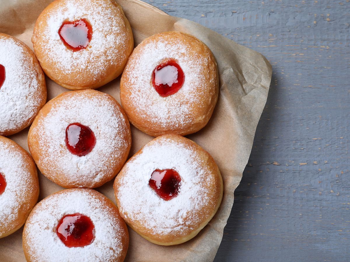 Whether you celebrate it with Sfenj (North African Jews), Sambusak (Iraqi Jews), latkes (Ashkenazi Jews) or Sufganiyot (Israeli Jews) — I hope your Chanukah is full of light, hope and pride 💜

Chag Hanukkah Sameach 🕎