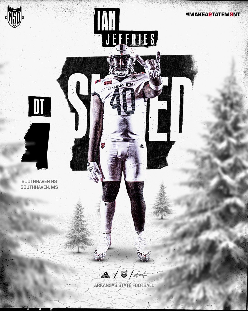 TRENCHES JUST GOT BETTER <a href="/IanJeffries_/">Ian Jeffries</a> 🐶🏈

#MakeA2tatem3nt x #WolvesUp