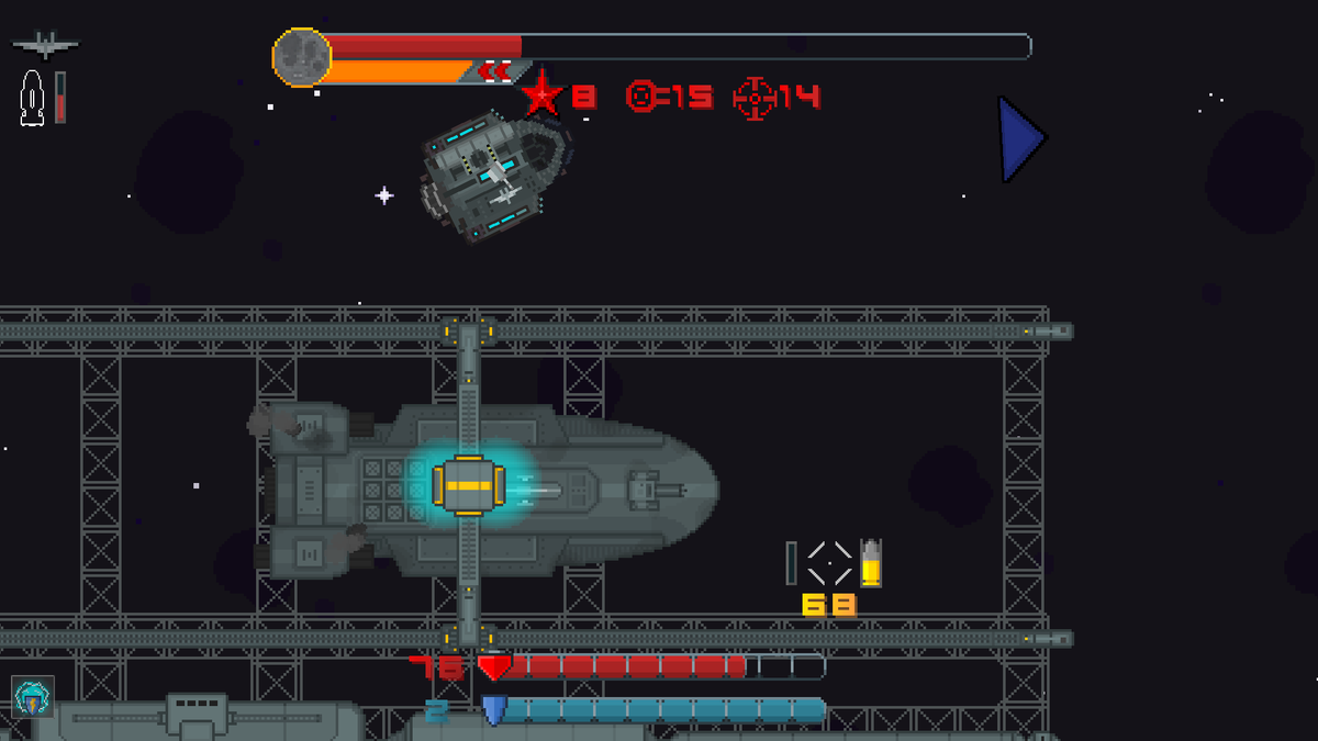 Pretorgdev's tweet photo. Happy #WishlistWednesday!
One of the ways to try to beat the last level is to repair the ally ships you rescued!
https://t.co/uzo5oZCDbF
#gamedev #indiedev #indiegames #GameMaker #pixelart #indiegamedev #IndieDevWorldOrder #roguelite #roguelike #VoidBlitzing #Steam https://t.co/eSoSKCJXoY