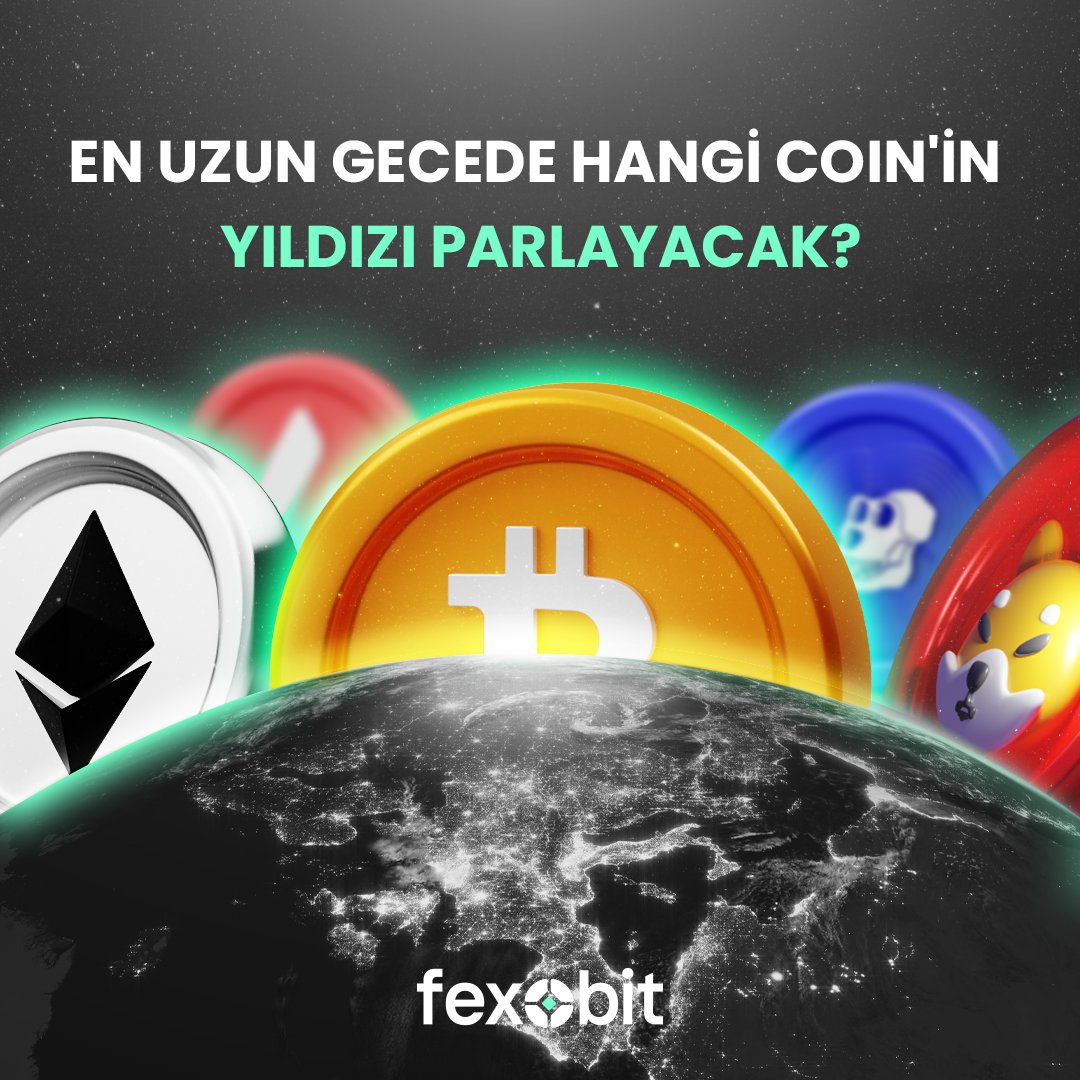 🎁Doğru tahmini yapan bir kişi 400 TL kazanacak!😍

🗓️22.12.2022 tarihli ⏰02:59:59 saatinde Fexobit'teki yüzdelik olarak en parlak gece kapanışını hangi #coin yapacak?

▶️Katılım Çok Basit😍
✅Coin adını ve artış yüzdesini yorumlara yaz
✅Twitter'dan Takip+RT+Arkadaşını Etiketle