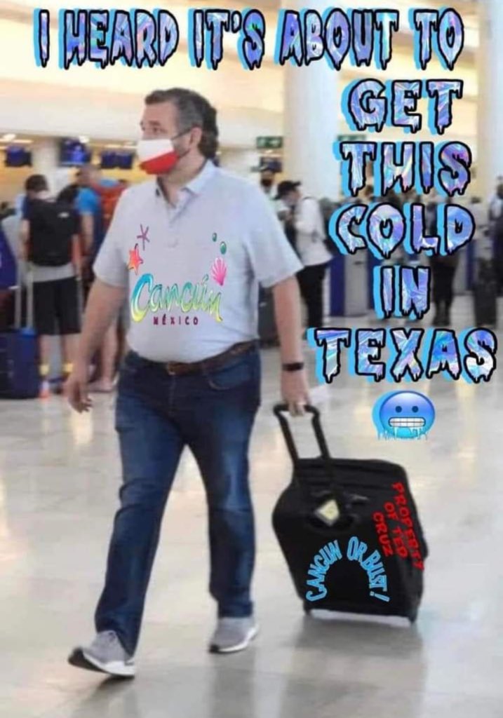 We are on Ted Cruz Travel Watch