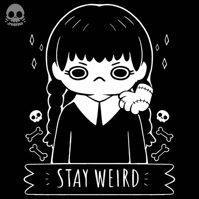Happy Wednesday.

🎨 "Stay Weird" by xMorfina92: https://t.co/CQnElaRHCR 