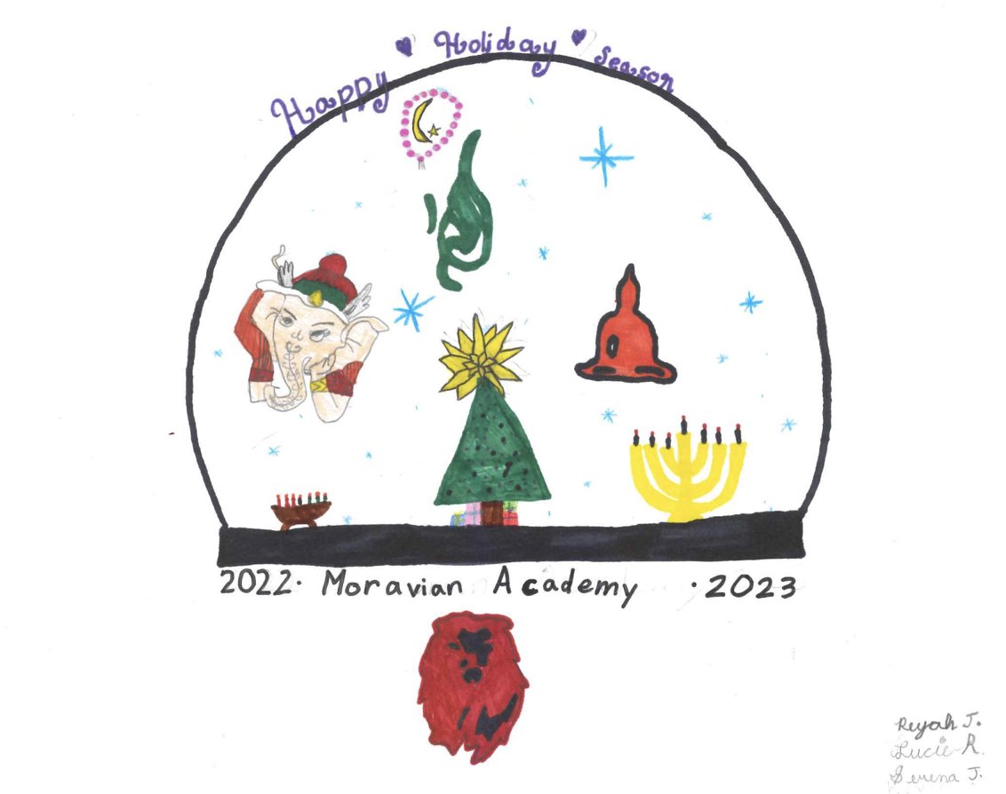 The reason for this season, no matter what you celebrate, is being TOGETHER!

We hope you enjoy this student artwork capturing the spirit of the holiday season and celebrating togetherness.