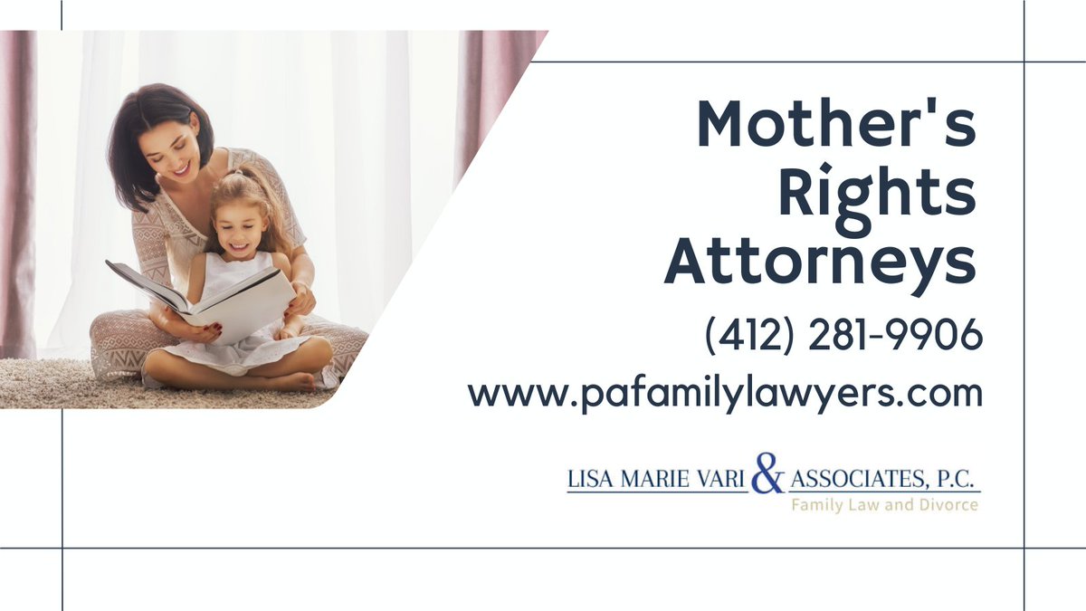 Our Pittsburgh family law attorneys represent mothers who need to establish and exercise their parental rights. To schedule your initial consultation, please call us today at (412) 281-9906. #mothersrights #mothersrightslawyer #mothersrightsattorney
pafamilylawyers.com/family-laws-ov…