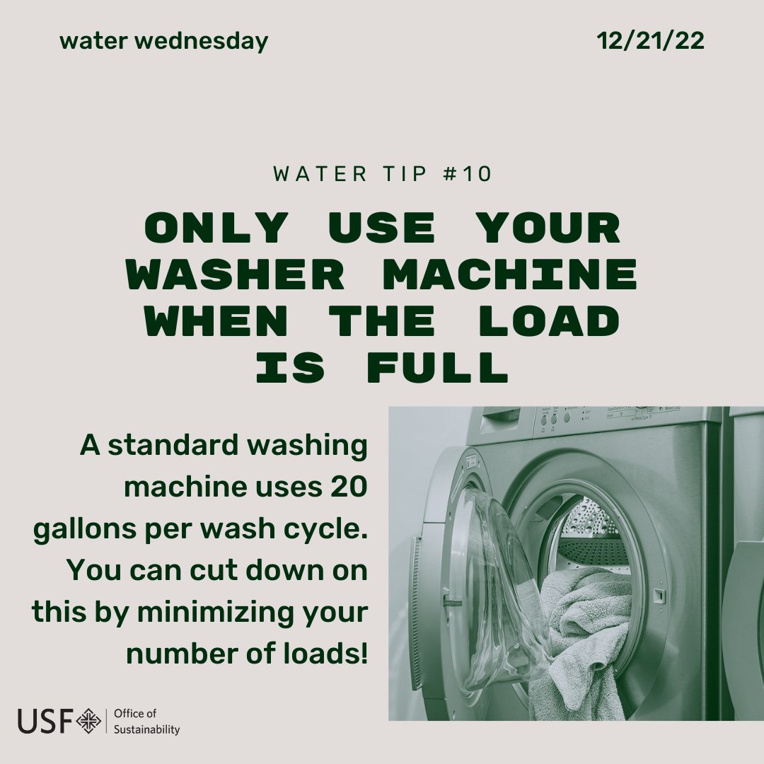 Your household chores impact more than just you. Try our simple water conservation tips to improve your impact on our environment. 💙💙💙
#watersustainability #usfca <a href="/usfca/">University of San Francisco</a> #sustainableusfca #usfcaclassof2026 #usfcaclassof2025 #sanfrancisco