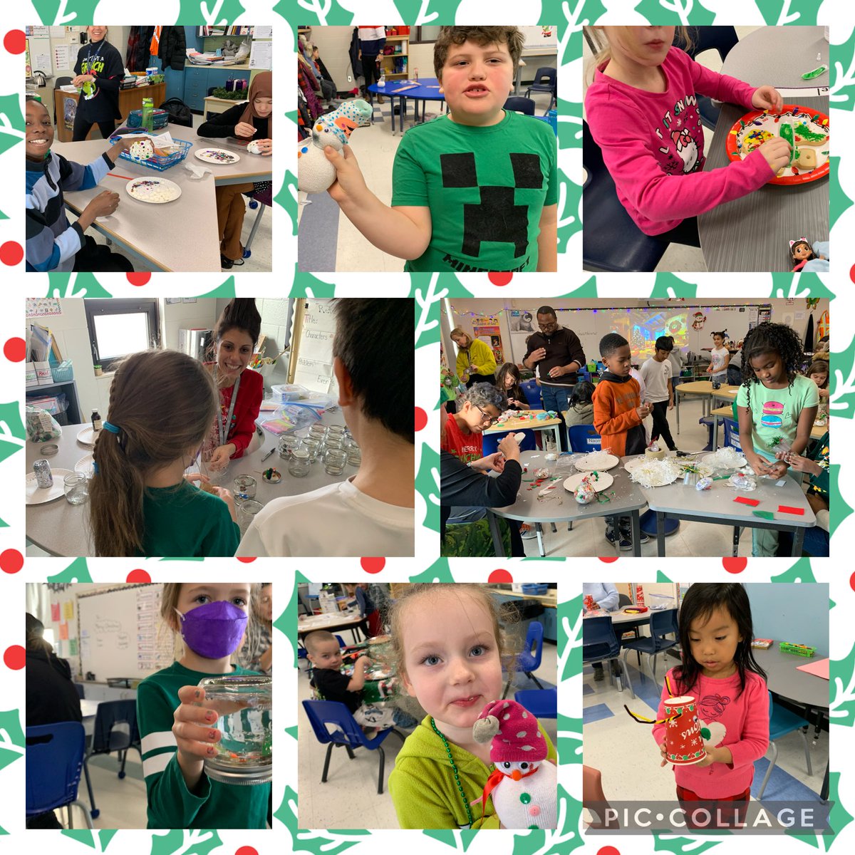 Thank you parents, teachers and students for an amazing Christmas Craft Event! ⁦<a href="/JohnPaulIIOCSB/">St. John Paul II School</a>⁩ #ocsbAdvent #ocsbBeCommunity