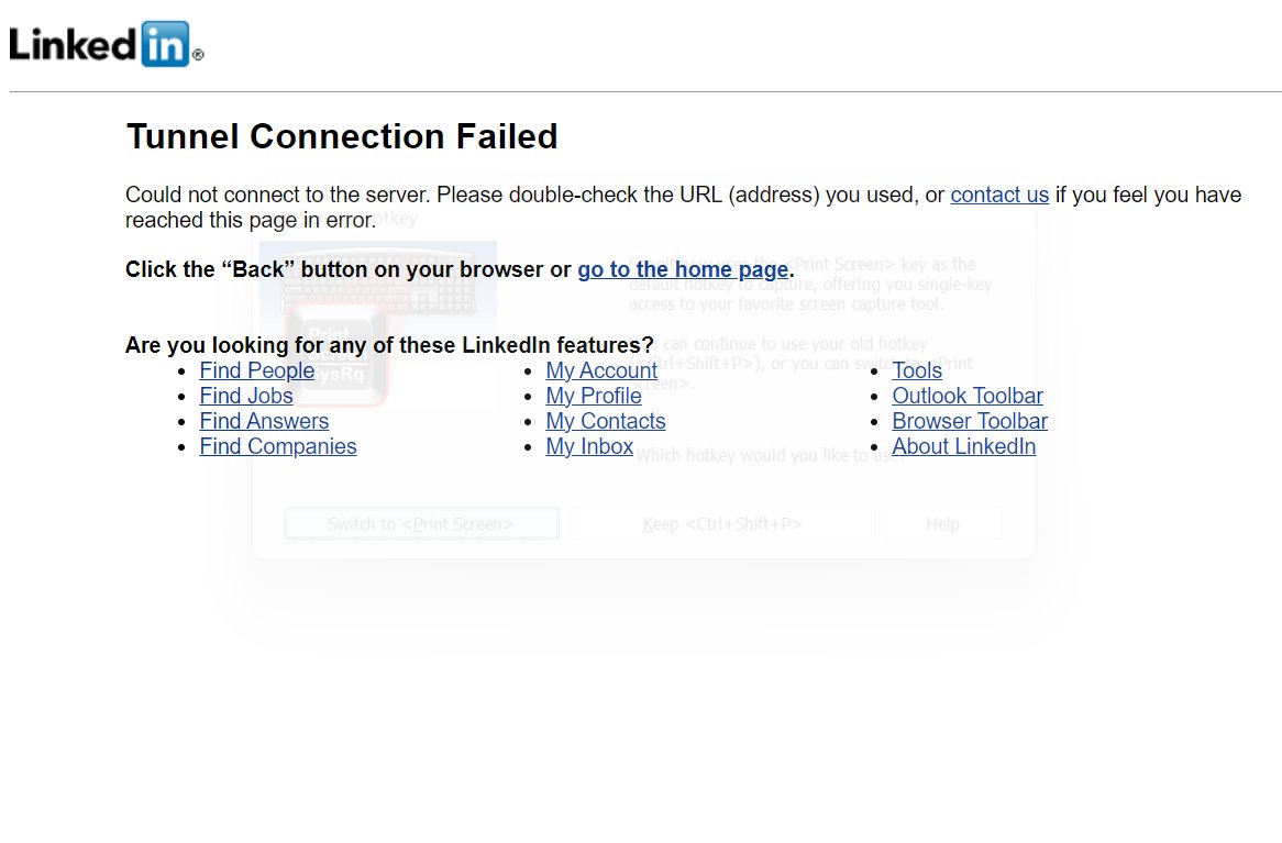 SpiritPeace5's tweet image. LinkedIn server is down #linkedindown #linkedinhack #linkedinunable