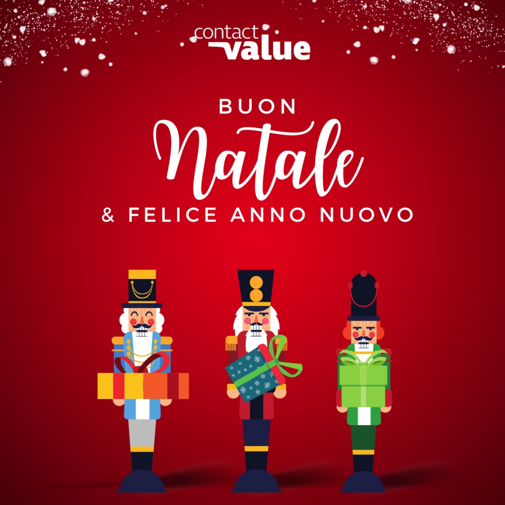 Tutto il team di ContactValue augura buone feste a tutti!

Ricordiamo che i nostri uffici saranno chiusi dal 24 dicembre 2022 al 2 gennaio 2023. Ci rivediamo il 3 con tante novità e un sito tutto nuovo!

#christmas #newyear #holiday