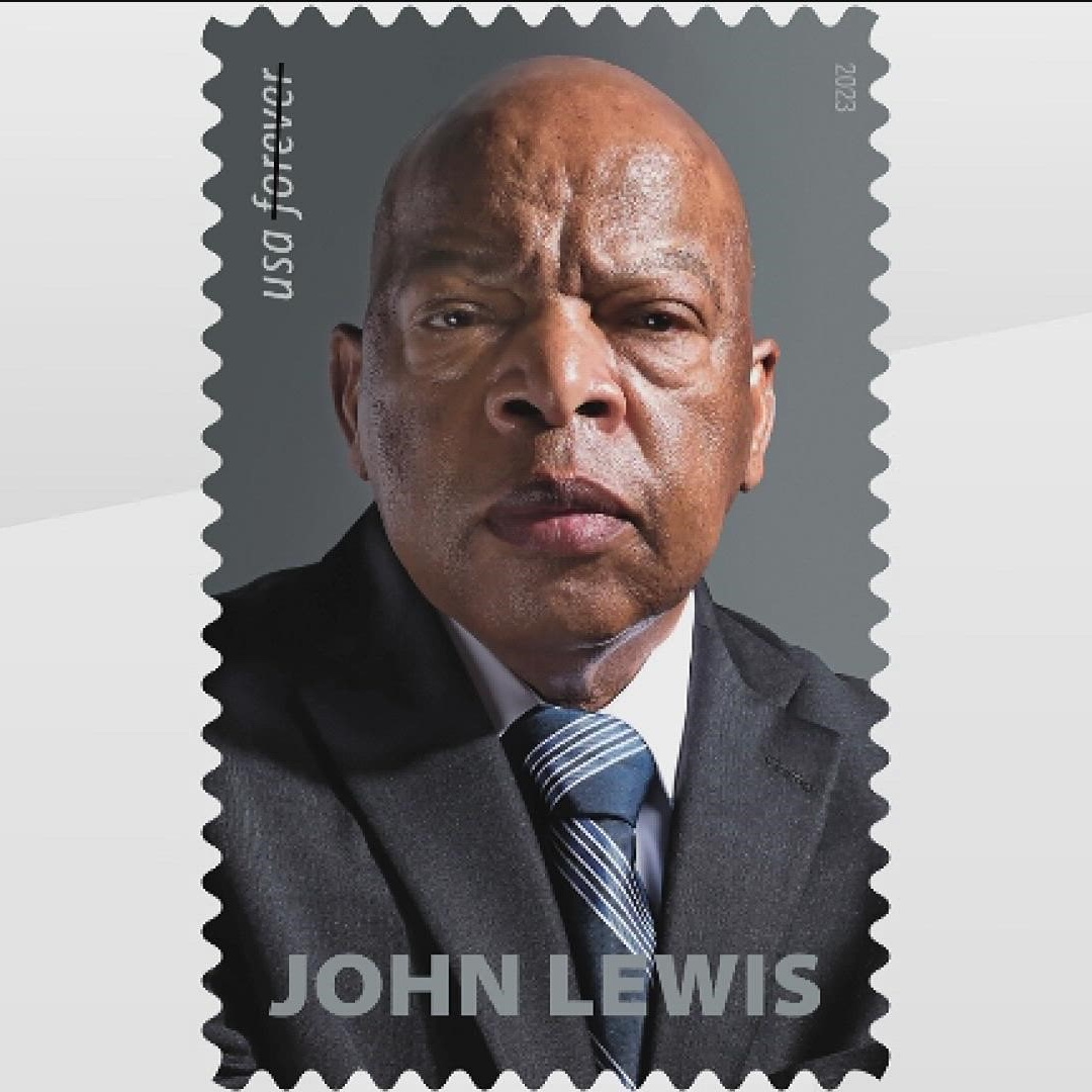 The U.S. Postal Service has announced that the late civil rights trailblazer and Congressman John Lewis will be honored on a new postage stamp in 2023. 

Lewis dedicated his life to activism and spent more than three decades in #Congress fighting for civil rights.