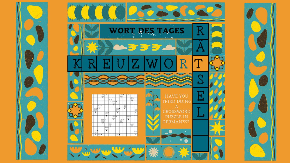 shopkinderbooks's tweet photo. Crossword puzzles in German!!!! That's REALLY fun! ✏️ 🧩 https://t.co/FCPkmqryEH