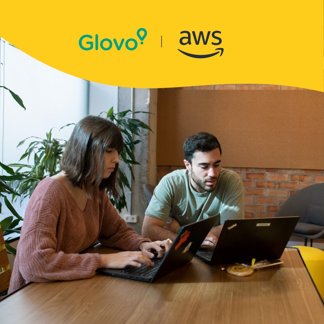 #Glovo is at its best when it's connecting users and businesses. Through our partnership with <a href="/awscloud_es/">AWS España</a> we can help our engineers launch and deploy new features and innovations faster and more reliably for our customers.

ℹ️  go.aws/3jhEycf

#Engineers #GlovoApp