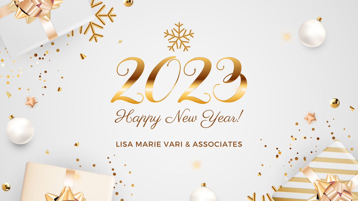 Wishing you and yours health and prosperity in the new year! #HappyNewYear