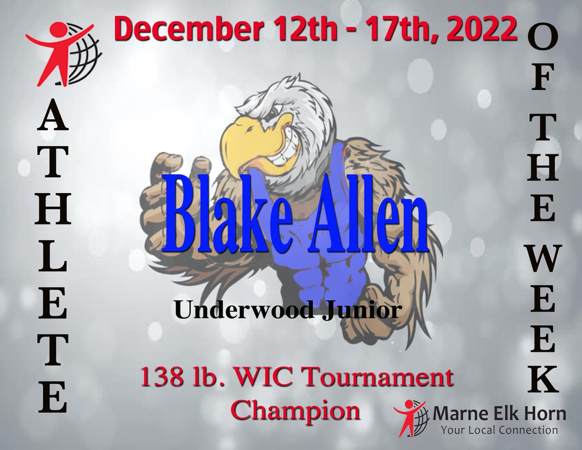 Wtv Athletes of the Week: Underwood's Alizabeth Jacobsen, Gable Porter, Blake Allen, Mason Boothby, &amp; Jack Vanfossan! <a href="/EagleActivities/">Underwood Eagles</a> <a href="/DirtyUWrestling/">Underwood Wrestling</a> <a href="/theU_boys_hoops/">Underwood Boys Basketball</a> <a href="/UHS_GBB/">Underwood Girls Basketball</a>