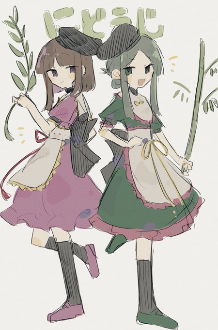 「bamboo dress」 illustration images(Latest)