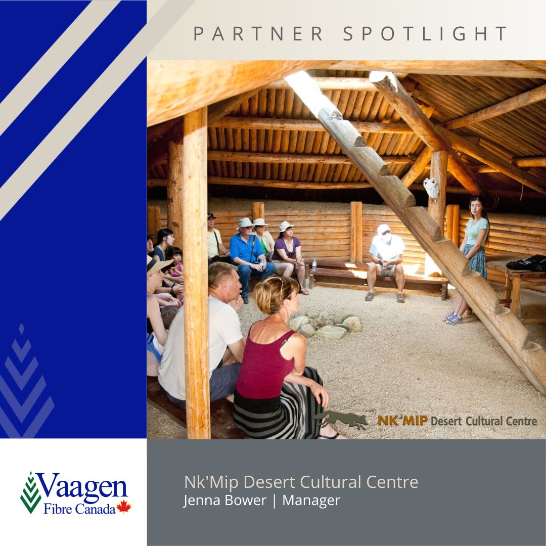 Our Midway mill is proud to hold a partnership with Nk'Mip Desert Cultural Centre, a state-of-the-art interpretative centre.

Just recently, the Centre received a log donation from Vaagen, which were used to build the new Pit House

Story: bit.ly/3YDfahh