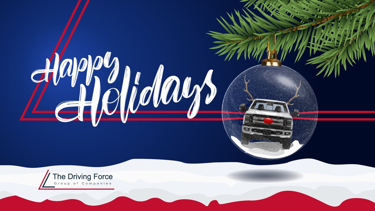 DFVehicles's tweet image. From our family to yours, we wish you all a happy and safe holiday season 🎁🧸