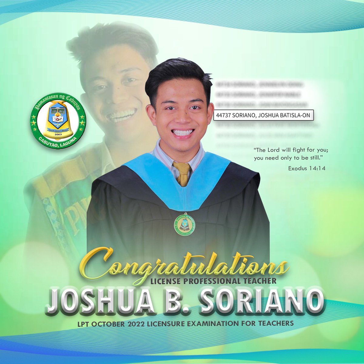 Friesking28's tweet photo. Okay lang walang lovelife Lord. Magpapaskong may Lisensya naman! Napakabuti mo! 😭🤍🎉🎊🙌🏻 https://t.co/pPvO8h8b51