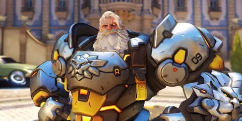 SpaceForceGamin's tweet photo. My favorite #Overwatch2 character is still Reinhardt. I could swing and shield all day long. Who is your favorite character in the #Overwatch universe? #gaming #gamer #blizzard #pvp #OWL https://t.co/Mv24fmovV8