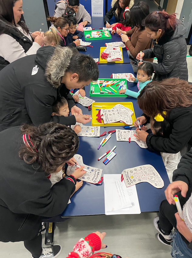 ECCPalPk's tweet photo. Our students and their parents are having a blast at our Winter Wonderland! Happy Holidays to all! #winterwonderland #ECC #parentpartnership #welovetohavefun @drjosephcirillo https://t.co/S8pw4X96kU